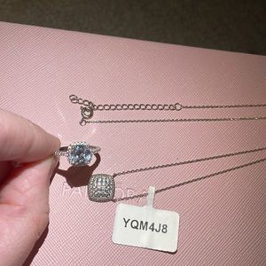 Charmed Aroma ring and necklace set